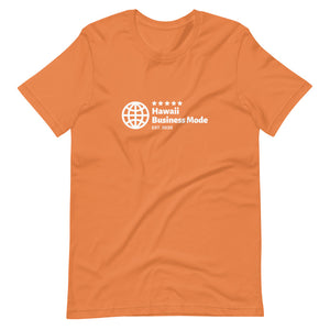 Hawaii Business Mode オフィシャル半袖ユニセックスTシャツ Various Colors - Hawaii Business Mode