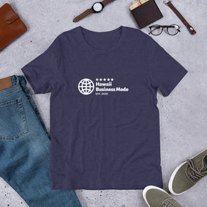 Hawaii Business Mode オフィシャル半袖ユニセックスTシャツ Various Colors - Hawaii Business Mode