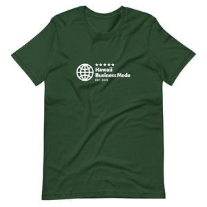 Hawaii Business Mode オフィシャル半袖ユニセックスTシャツ Various Colors - Hawaii Business Mode