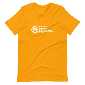 Hawaii Business Mode オフィシャル半袖ユニセックスTシャツ Various Colors - Hawaii Business Mode