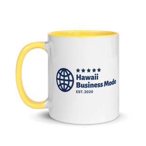 Hawaii Business Mode オフィシャル内側色付き2トーンマグカップ Various Colors - Hawaii Business Mode
