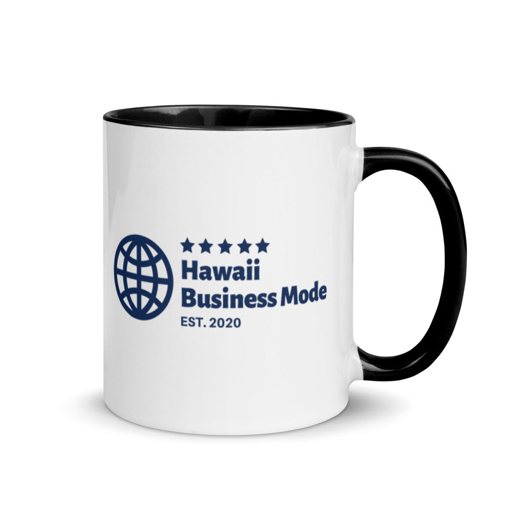 Hawaii Business Mode オフィシャル内側色付き2トーンマグカップ Various Colors - Hawaii Business Mode