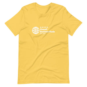 Hawaii Business Mode オフィシャル半袖ユニセックスTシャツ Various Colors - Hawaii Business Mode
