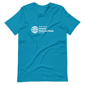 Hawaii Business Mode オフィシャル半袖ユニセックスTシャツ Various Colors - Hawaii Business Mode