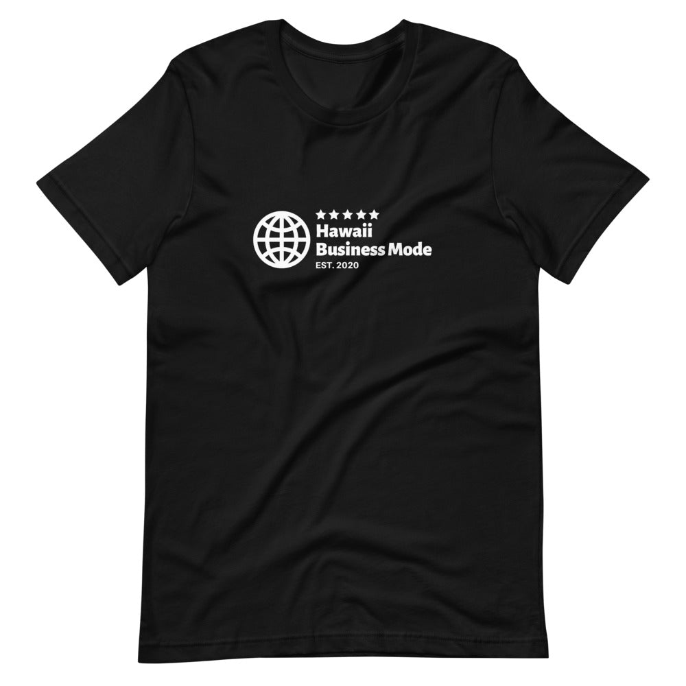 Hawaii Business Mode オフィシャル半袖ユニセックスTシャツ Various Colors - Hawaii Business Mode