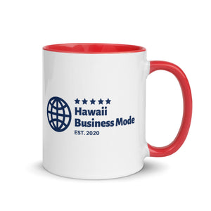 Hawaii Business Mode オフィシャル内側色付き2トーンマグカップ Various Colors - Hawaii Business Mode